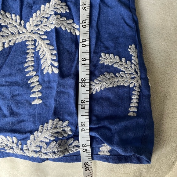 PEPALOVES Blue Embroidered Dress - Picture 5 of 5